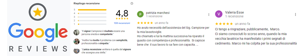 recensioni google